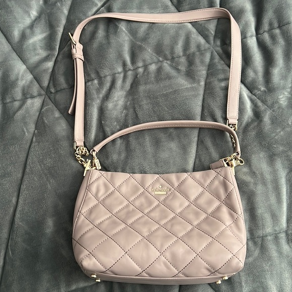 kate spade Handbags - NWOT Kate spade Lavender Quilted Purse